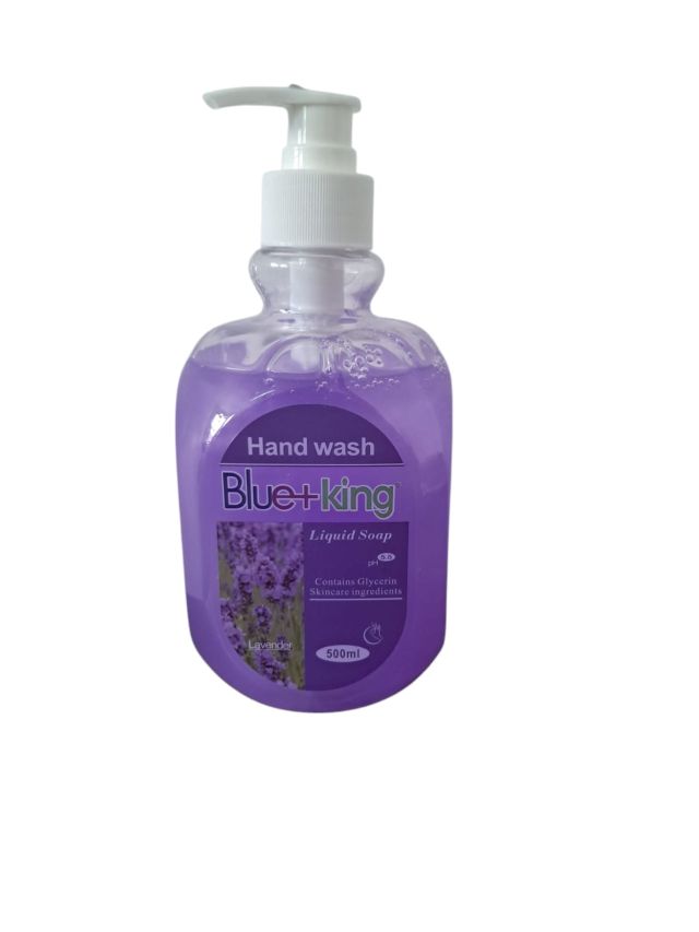 Blue King Liquid Hand Soap Lavender 500 Ml