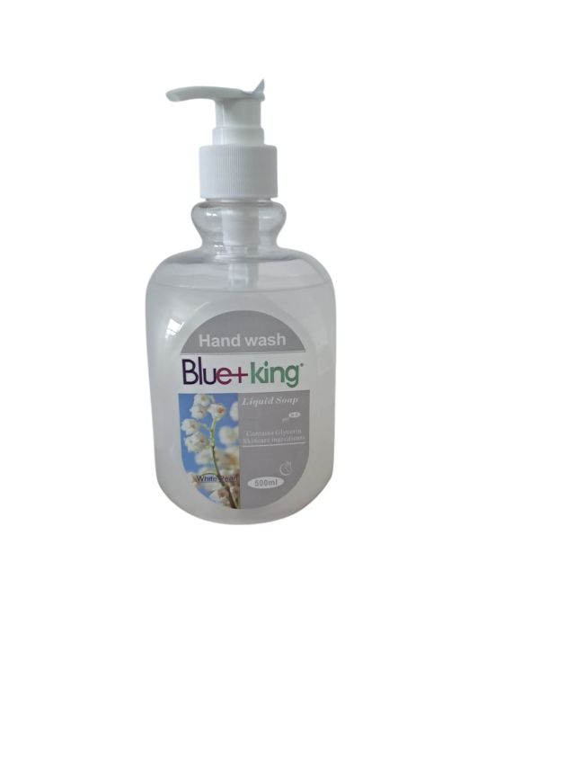 Blue King Liquid Hand Soap White Pearl 500 Ml
