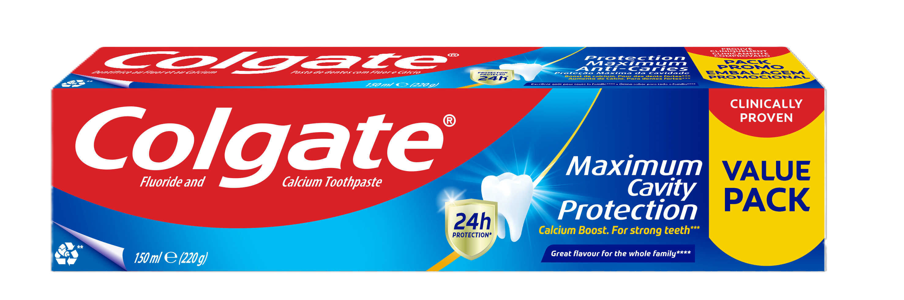 Colgate Maximum Cavity Protection Toothpaste protection  234g Value Pack