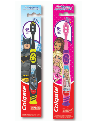 Colgate Kids Batman 6+ Years Soft Bristles Toothbrush - 1 Piece