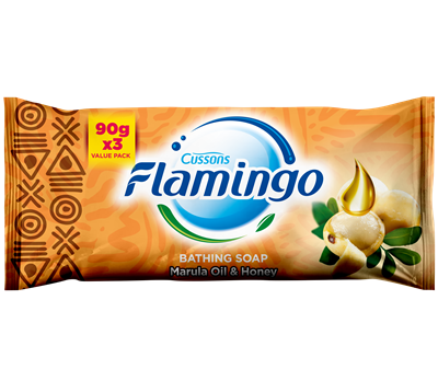 Flamingo Soap Marula Oil & Honey 90 g 3 Pieces