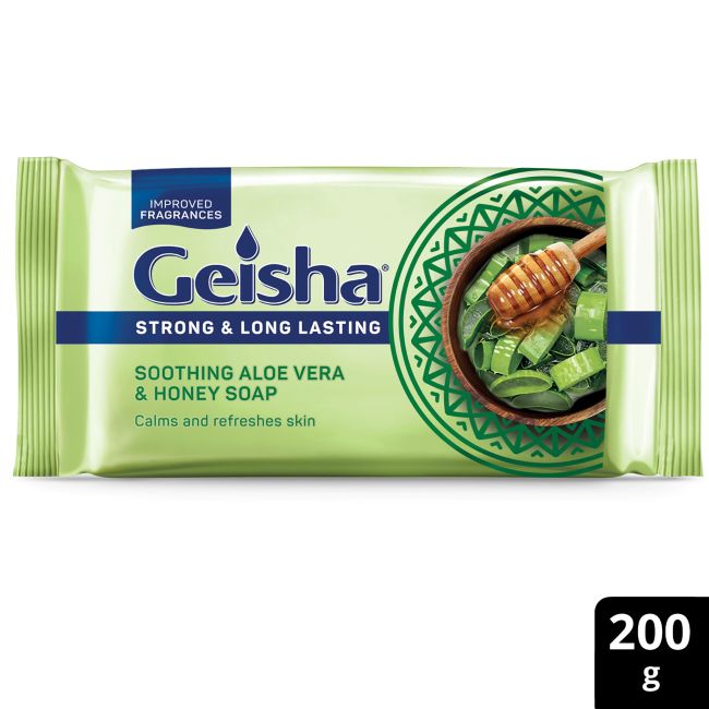 Geisha Soap Aloe Vera & Honey 200 G