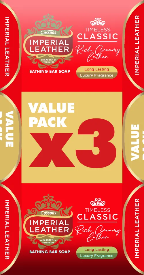 Imperial Leather Classic Soap 3*150g Value Pack