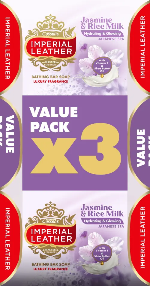 Imperial Leather Care Japanese Spa Soap 3x150G Value Pack
