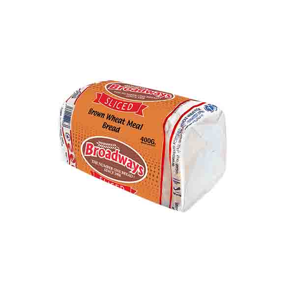 Broadways Brown Sliced Bread 400G