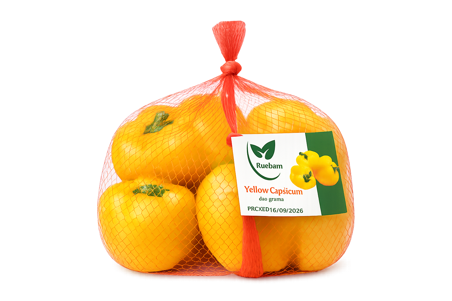 Fresh Yellow Capsicum - Hoho 500g