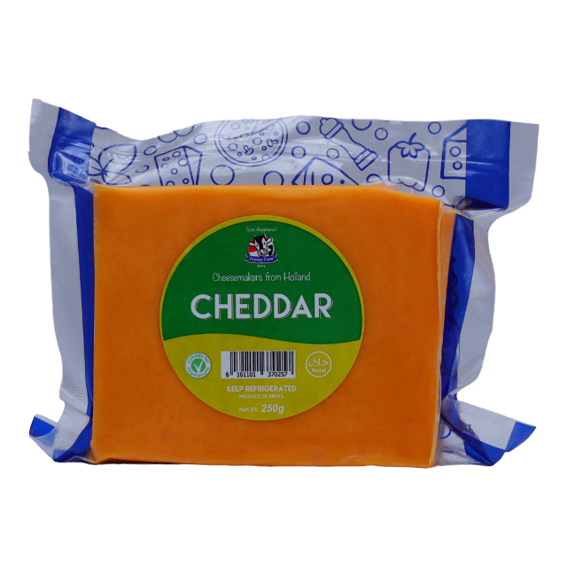 Happy Cow Cheddar Cheese 250G