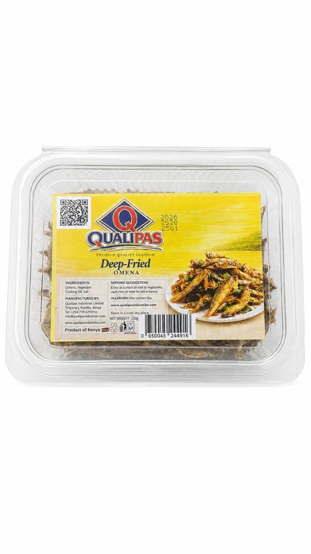 Qualipas Fried Omena 150G