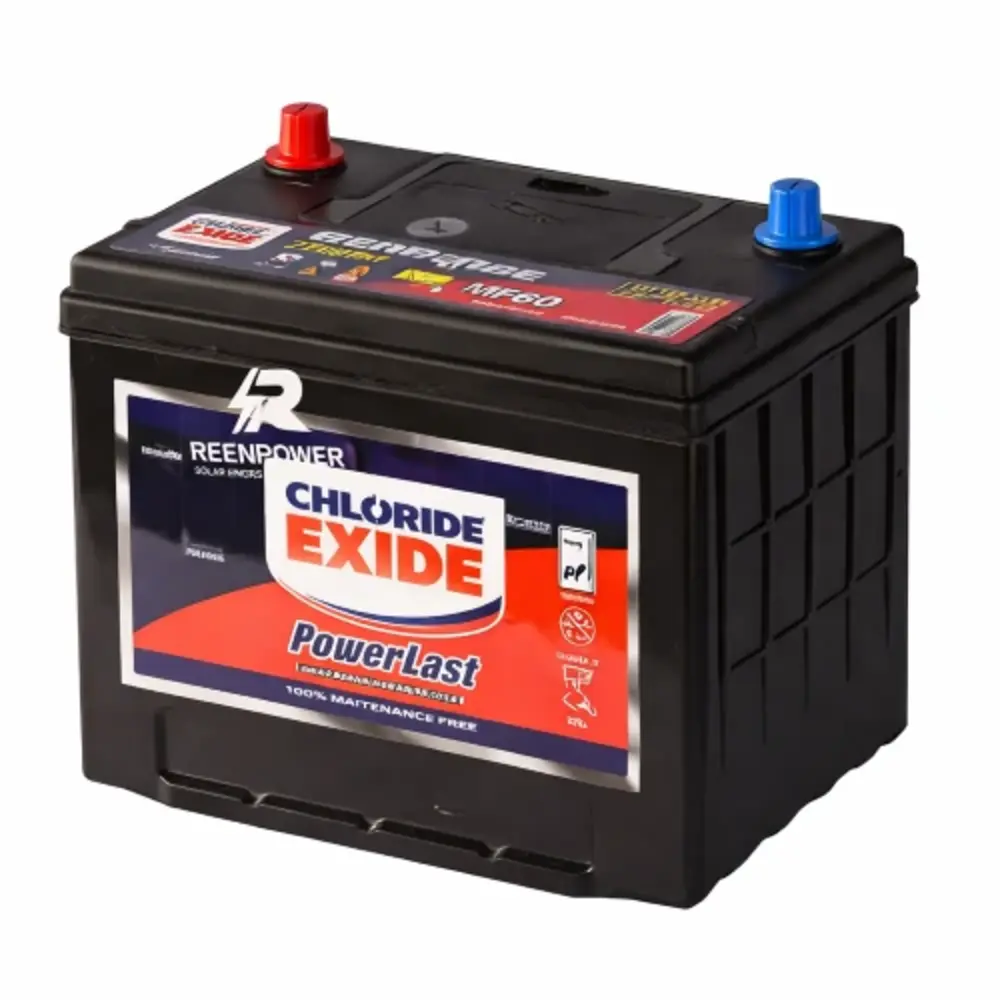 Chloride Exide Mainteinance Free Battery Ns70Left