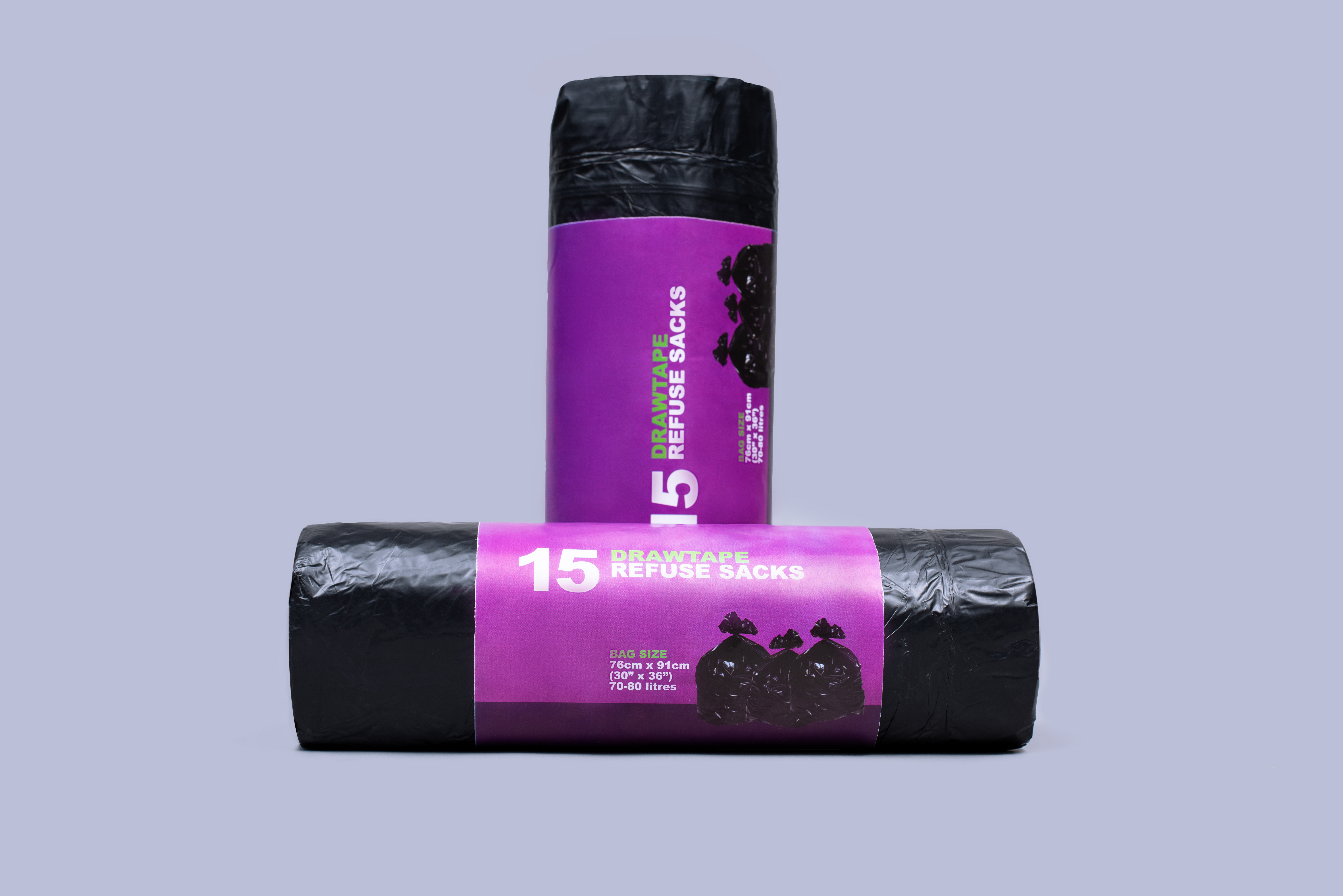 Drawtape Refuse Sacks 29*35 70 L