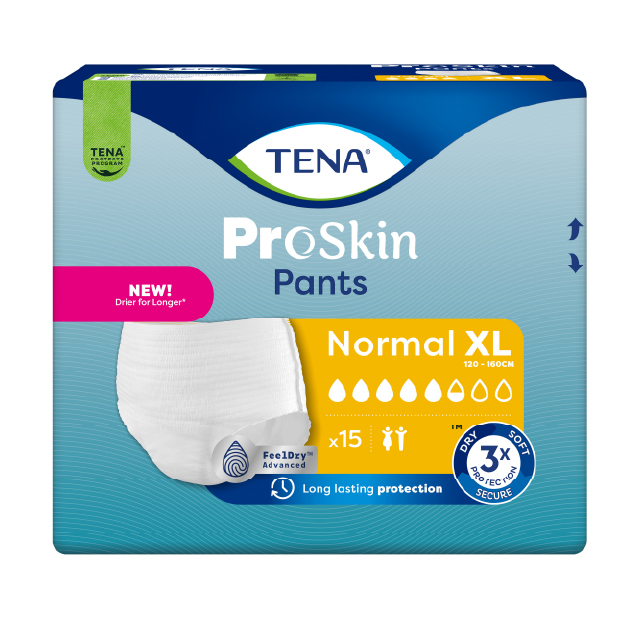 Tena Pro Skin Normal Pants Extra Large 15 Pieces