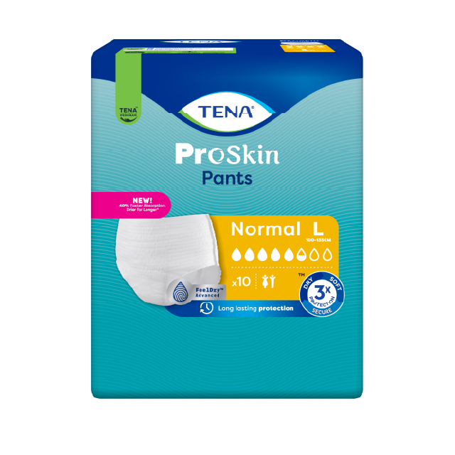 Tena Pro Skin Normal Pants Large 10 Pieces