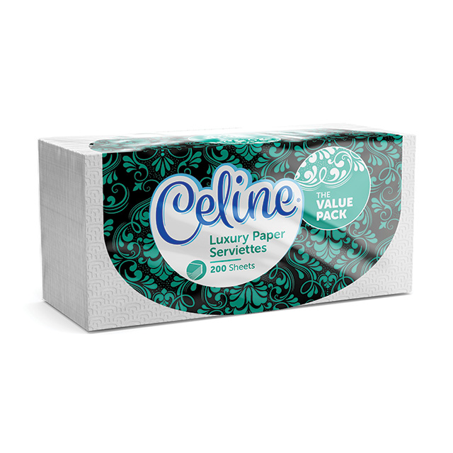 Celine Serviettes Value Pack 200 Pieces