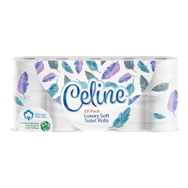 Celine Toilet Tissue 10 Pack