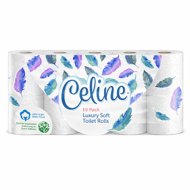 Celine Toilet Tissue 10 Pack