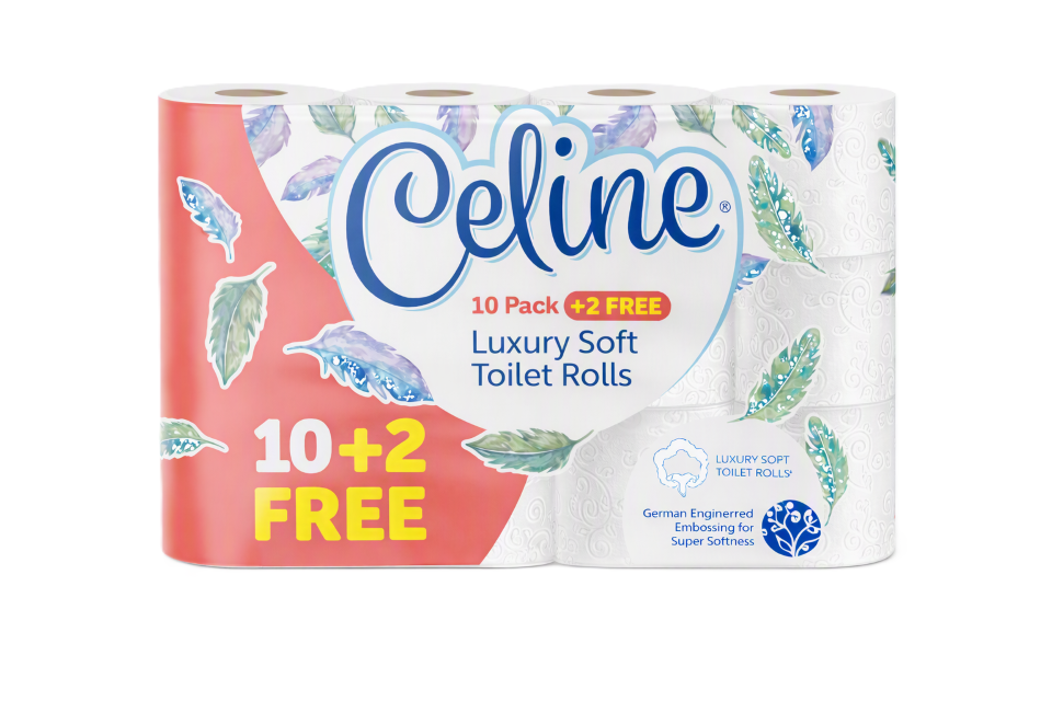 Celine Toilet Tissue 10 Pack