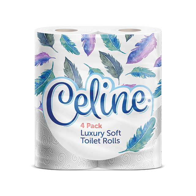 Celine Toilet Tissue 4-Pack