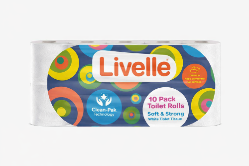 Livelle Toilet Tissue 10-Pack