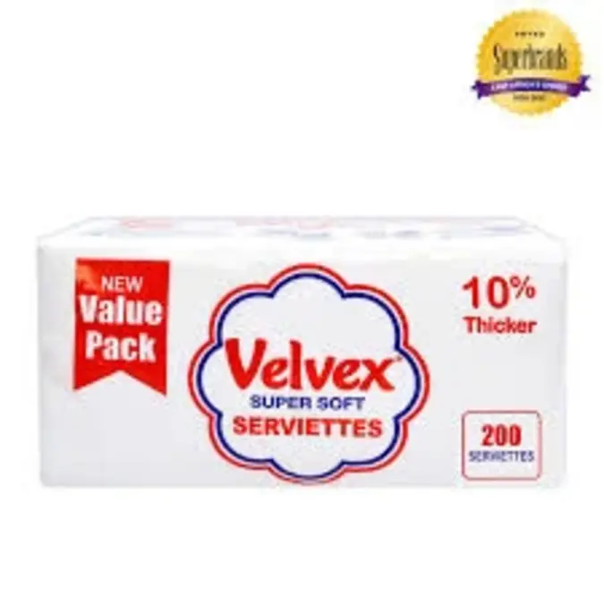 Velvex Premium Serviette 200S Value Pack