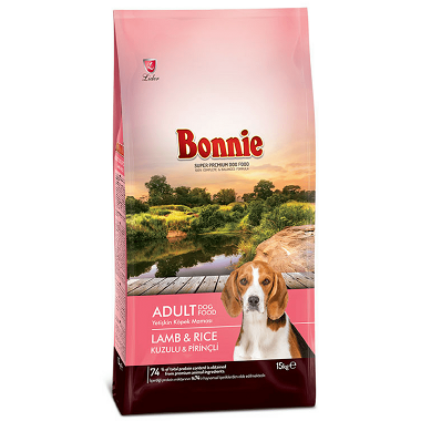 Bonnie Dog Food Lamb+Rice 15Kg
