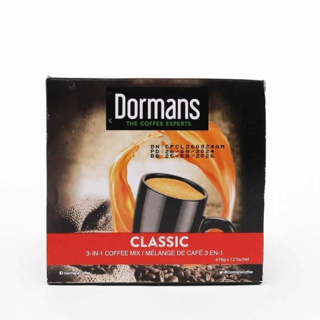 Dormans Classic 3 In 1 18G *12