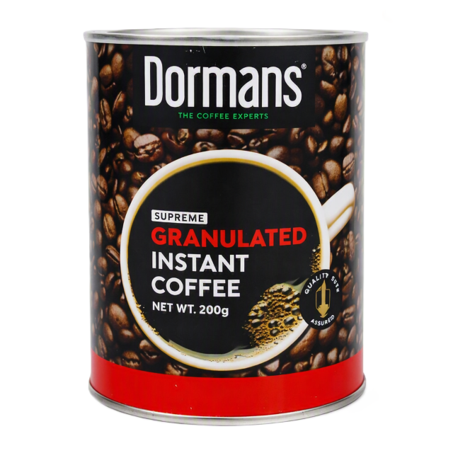 Dormans Granulated Instant Coffee 200G