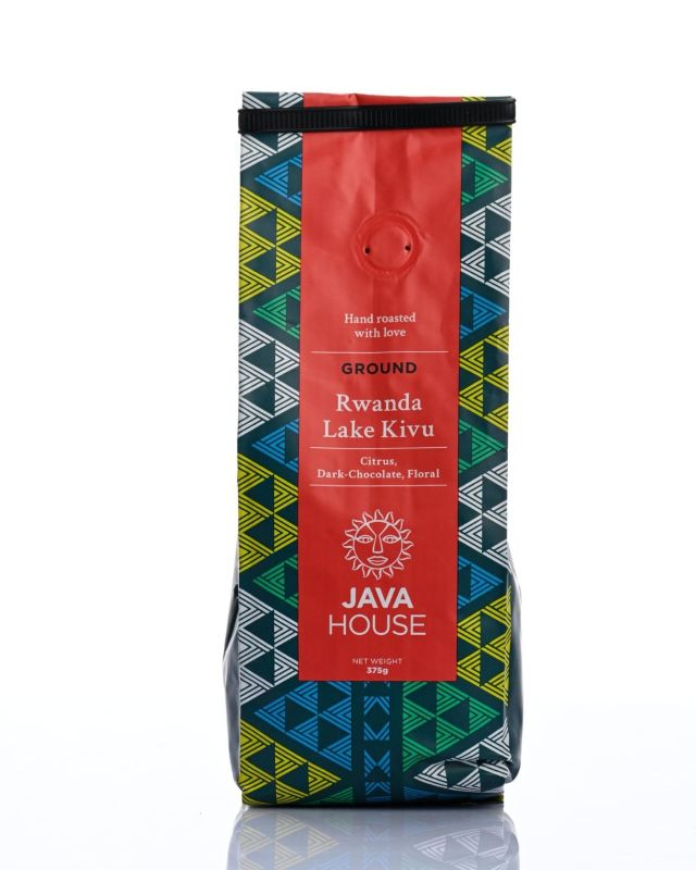 Java House Rwanda Lake Kivu Ground Coffee 375g