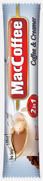 Maccoffee 2 In 1 Coffee & Creamer 12g