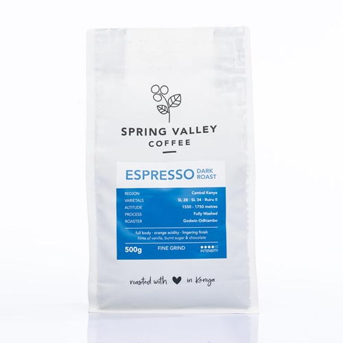 Spring Valley Espresso Ground  500G