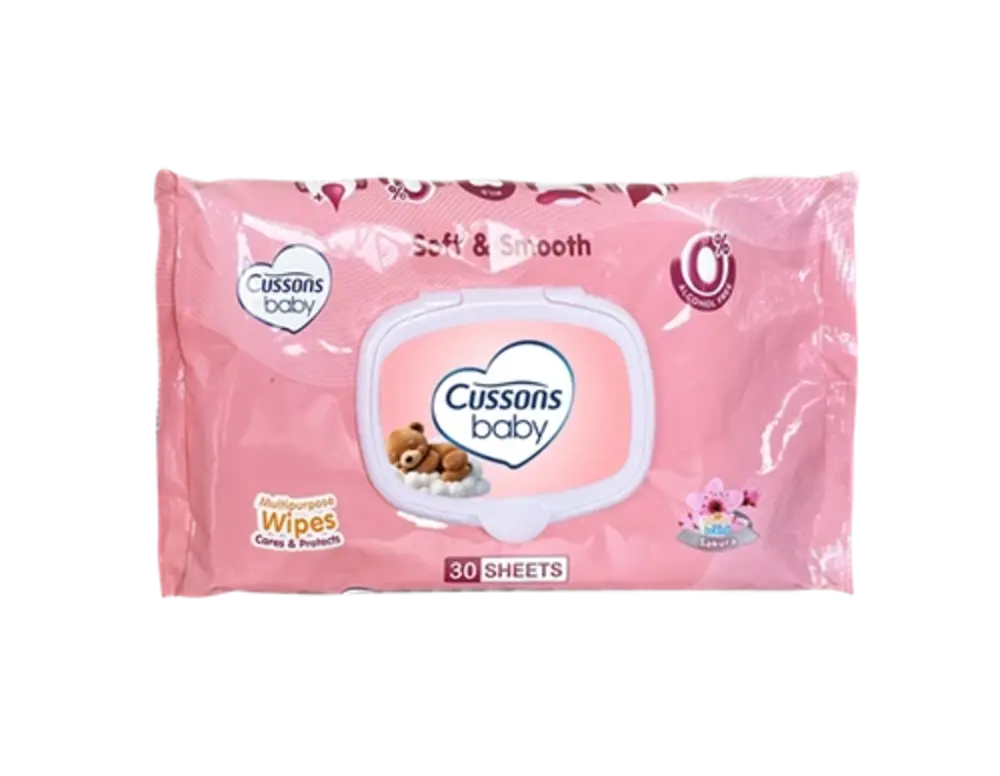 Cussons Baby Wipes Soft & Smooth 30 Pieces