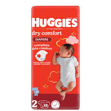Huggies Dry Comfort Size 2 3-6kg 38 Pieces