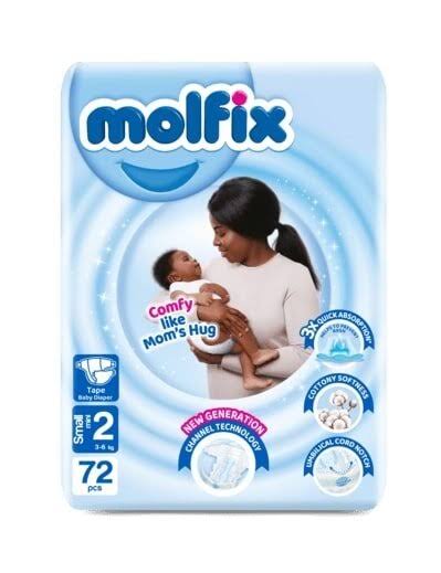 Molfix Diapers Jumbo 72X3 Size 2