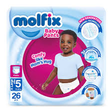 Molfix Pant Junior Size 5 15-20Kg 26 Pieces