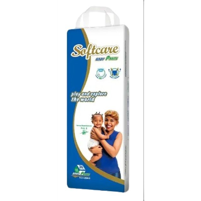 Softcare Baby Pants Xl-36 15.1-25 Kg