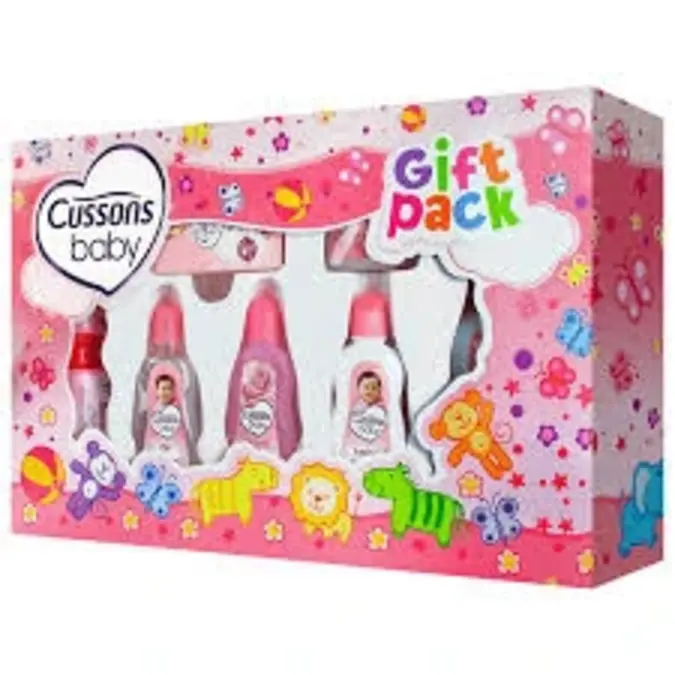 Cussons Baby Gift Box Soft & Smooth Pink