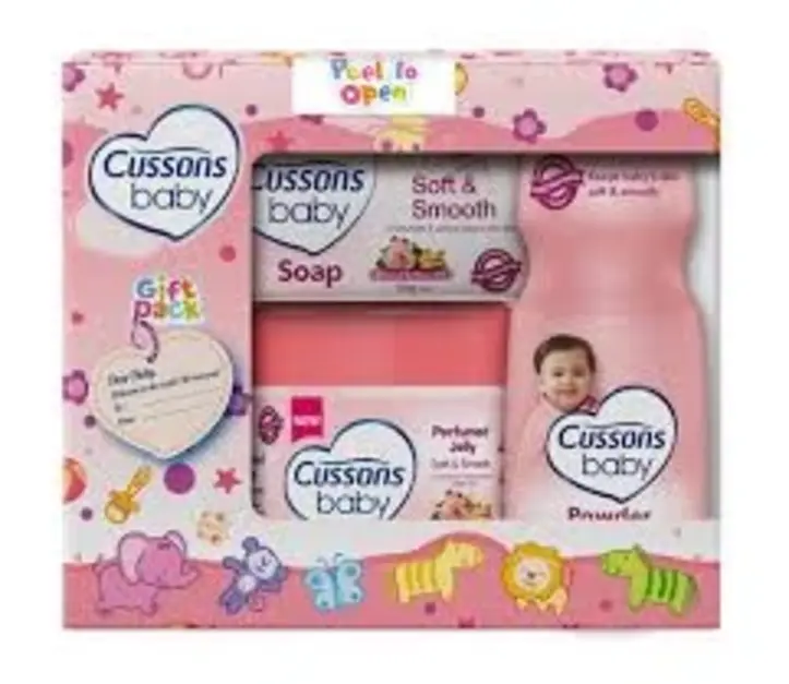 Cussons Baby Gift Pack Pink Large Size