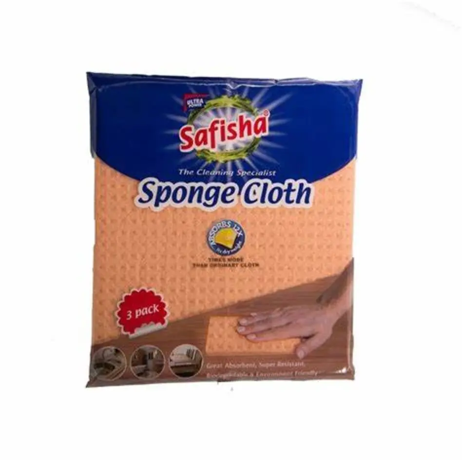 Safisha Sponge Jumbo Cloth 3'S